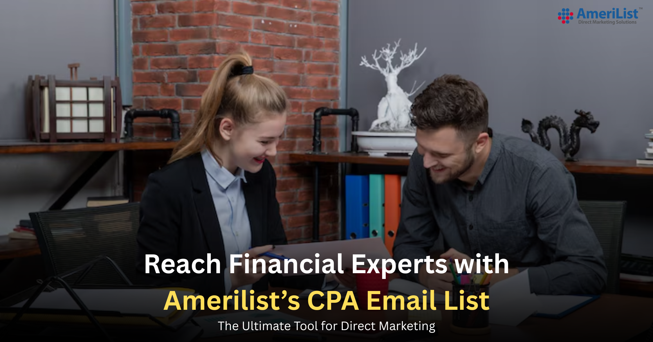 Reach Financial Experts with Amerilist’s CPA Email List—The Ultimate Tool for Direct Marketing