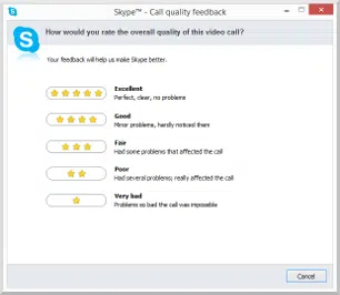 Skype's short study 