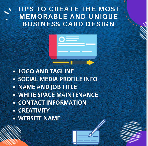 tips for business cards